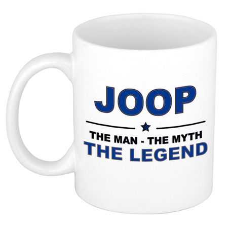 Joop The man, The myth the legend cadeau koffie mok / thee beker 300 ml
