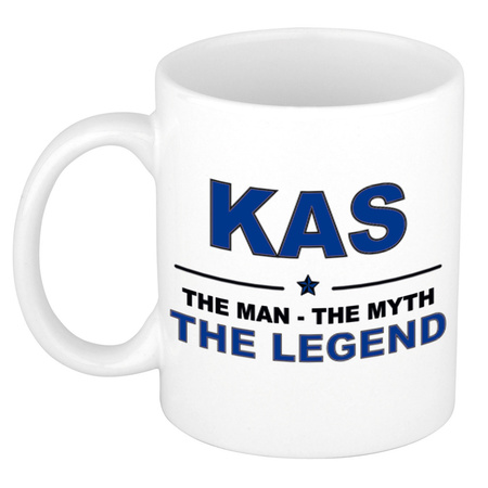 Kas The man, The myth the legend name mug 300 ml