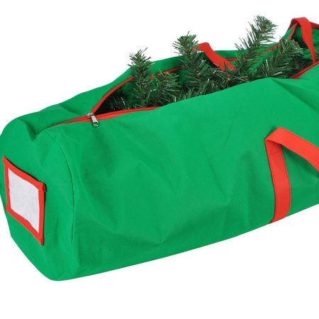 Christmas tree storage bag - green - for trees up to 150 cm
