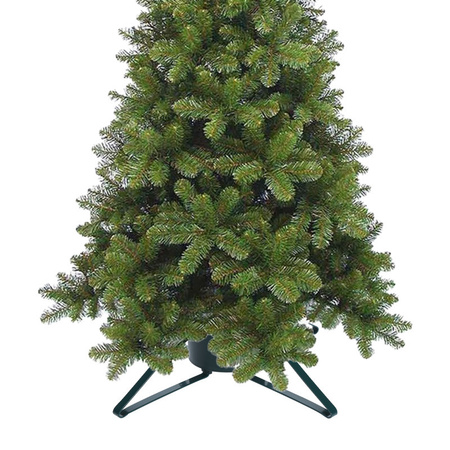 Kerstboomstandaard kunststof groen voor een kerstboom tot 280 cm