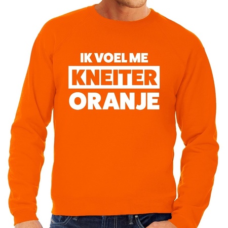 Orange sweater Kneiter oranje for me