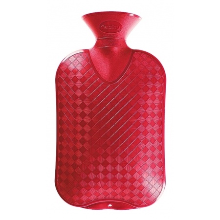 Warm water bottle red 2 liters