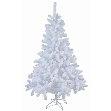 Kunst kerstboom/kunstboom wit 90 cm