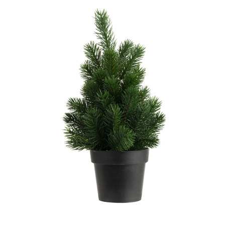 Kunstboom/kunst kerstboom groen 30 cm