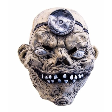 erger maken nul Geld rubber Latex horror masker mad doctor - Halloween karakter maskers - Bellatio  warenhuis
