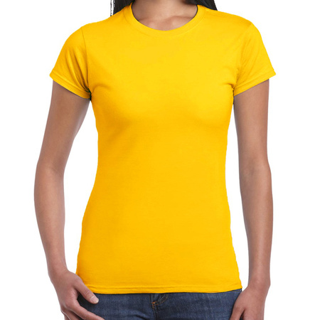 Lifeguard/ strandwacht verkleed t-shirt / shirt Lifeguard Copacabana Rio De Janeiro geel voor dames
