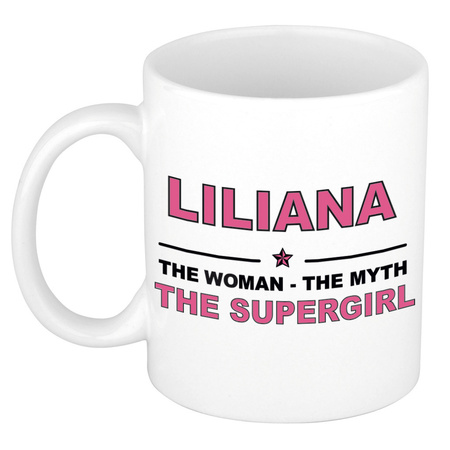 Liliana The woman, The myth the supergirl name mug 300 ml