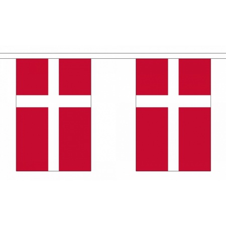 Luxe Denemarken vlaggenlijn 9 m