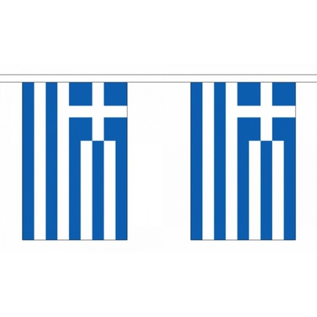 Luxe Griekenland vlaggenlijn 9 m