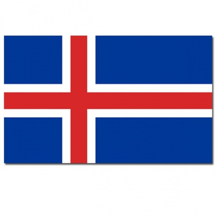 Luxe vlag IJsland