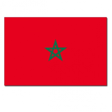 Luxe vlag Marokko