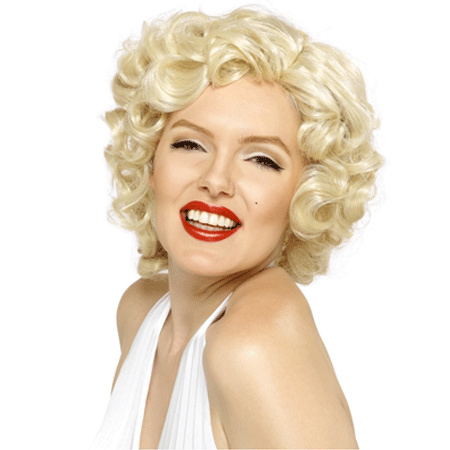 Marilyn Monroe krullen pruik
