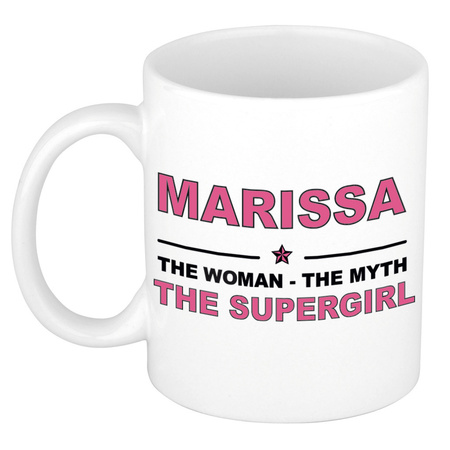 Marissa The woman, The myth the supergirl name mug 300 ml