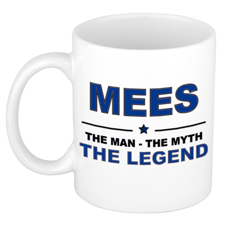 Mees The man, The myth the legend name mug 300 ml