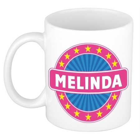 Melinda naam koffie mok / beker 300 ml