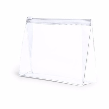 Mini toiletry bag white 17 cm