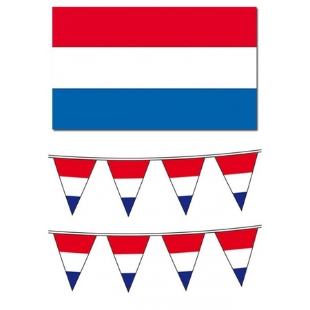 Nederlandse vlaggen pakket