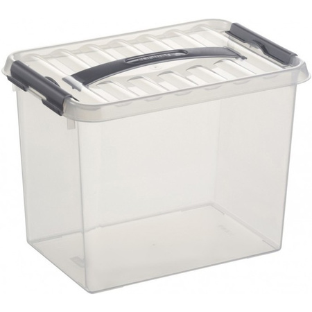 Storage box 9 liters 30 x 20 x 22 cm plastic