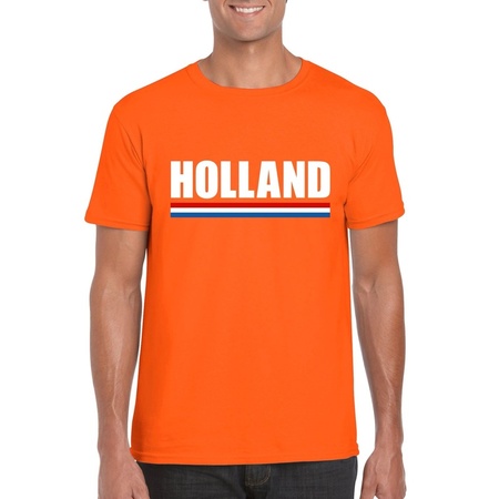 Oranje Holland supporter shirt heren