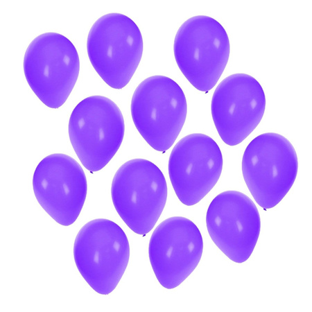 Paarse party ballonnen 40x stuks
