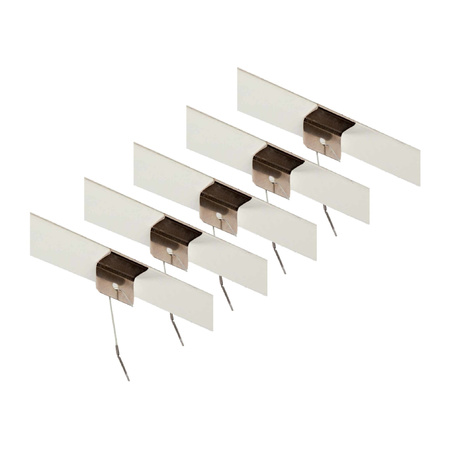 Pack of 15x pieces ceiling hanging clips