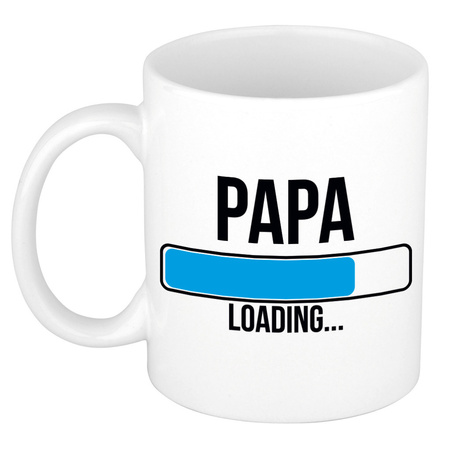 Papa loading gift mug / cup white 300 ml
