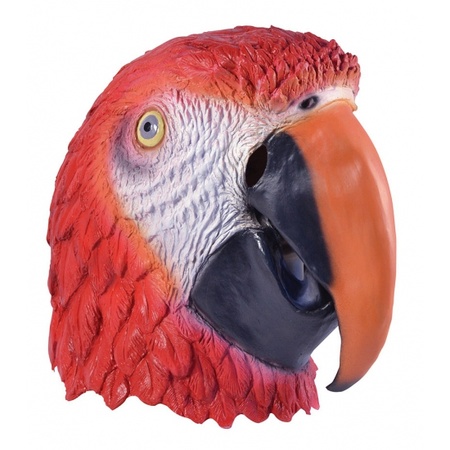 Papegaaien masker voor volwassenen