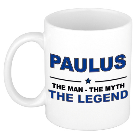 Paulus The man, The myth the legend cadeau koffie mok / thee beker 300 ml