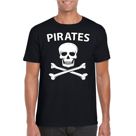 Pirates t-shirt black men