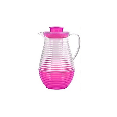 Plastic jug with cooling function pink