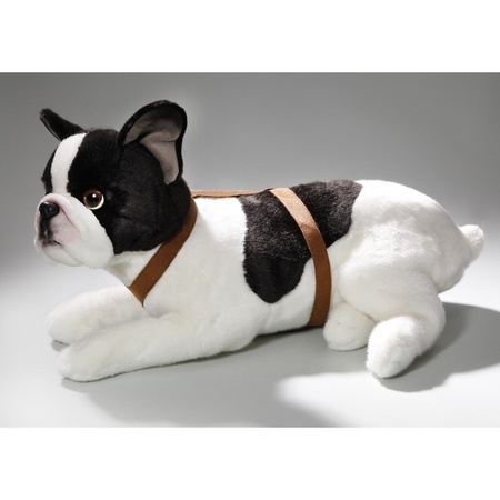 genie plug Anekdote Pluche Franse Bulldog hond knuffel 50 cm - Bulldog knuffels - Bellatio  warenhuis