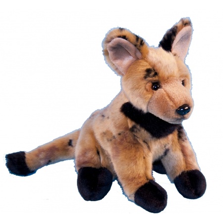 Sada nabootsen Voorbijganger Pluche hyena knuffel 21 cm - Hyena/Afrikaanse wilde hond - Bellatio  warenhuis