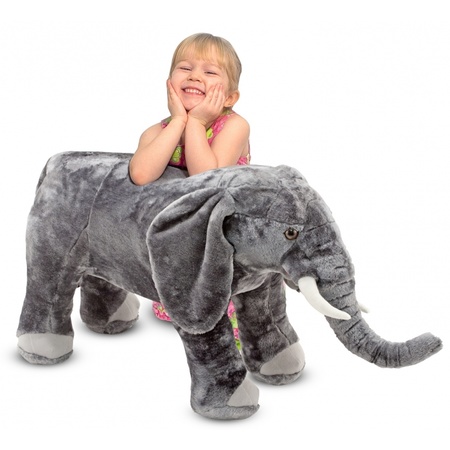 Pluche knuffel olifant 68 cm