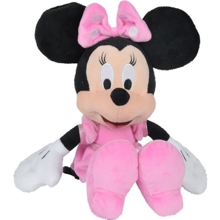 Beschuldiging Verheugen Observatie Pluche Minnie Mouse knuffel 25 cm Disney speelgoed - Meer figuren -  Bellatio warenhuis