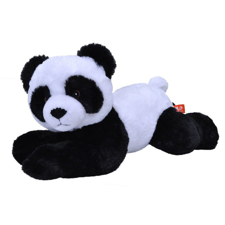 Pluche zwart/witte panda beer/beren knuffel 30 cm speelgoed