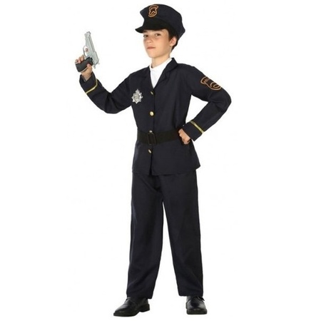 Police officer costume for boys