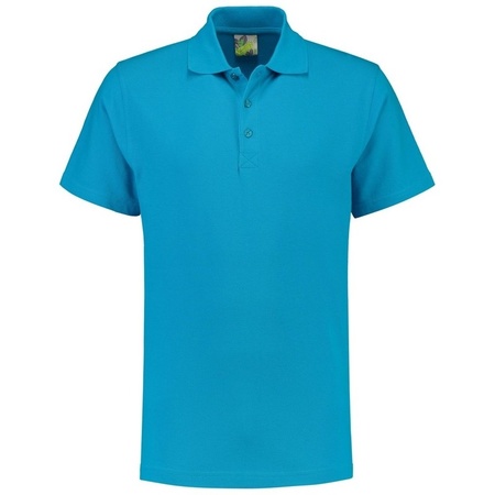 Polo shirt turquoise voor heren 