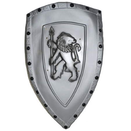 Ridders verkleed wapens set - schild met zwaard van 63 cm