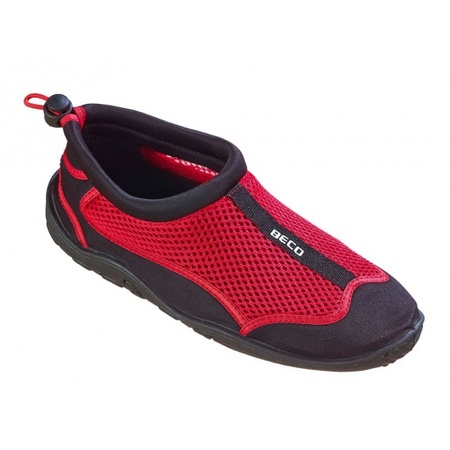 Red neoprene water shoe for ladies