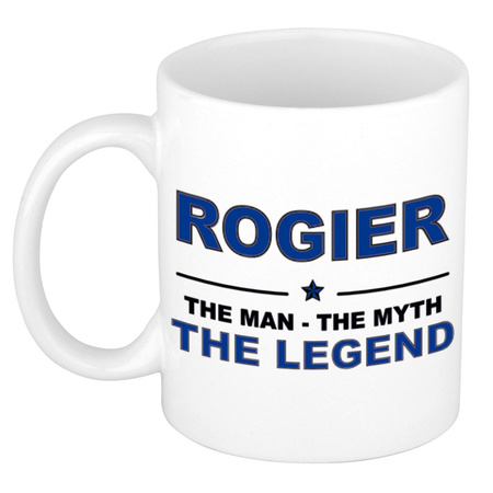 Rogier The man, The myth the legend cadeau koffie mok / thee beker 300 ml