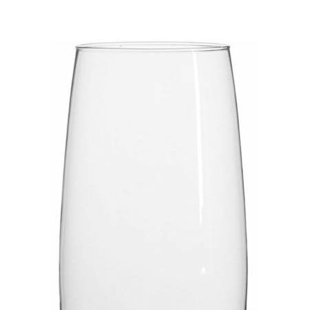 Ronde vaas Tigo 15 x 29 cm transparant glas