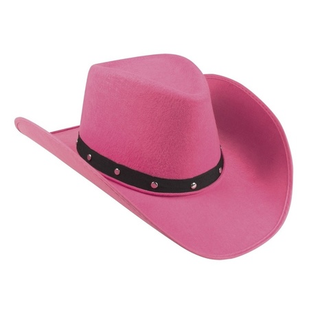 Roze cowboyhoed Wichita voor dames