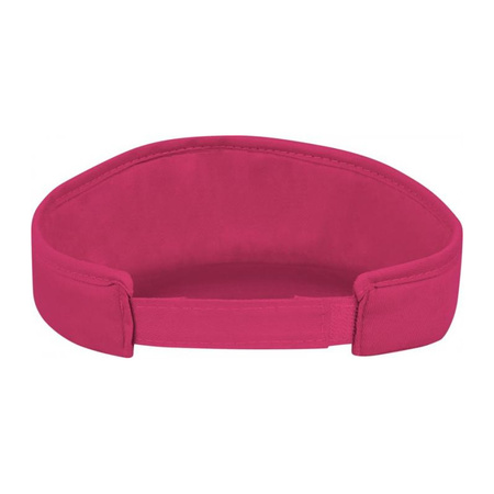 Pink sunvisor hat for adults