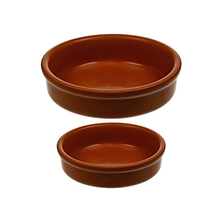 Set of 8x tapas dishes 5 and 7 cm mix