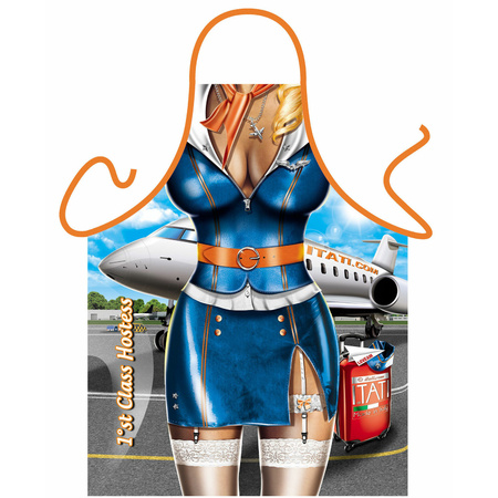 Sexy kookschort Stewardess