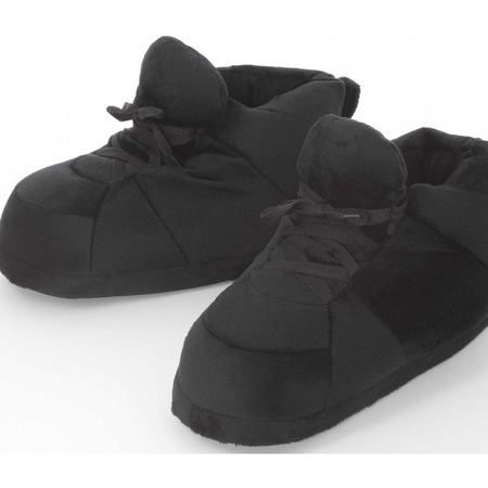 Sneakers sloffen/pantoffels zwart voor dames
