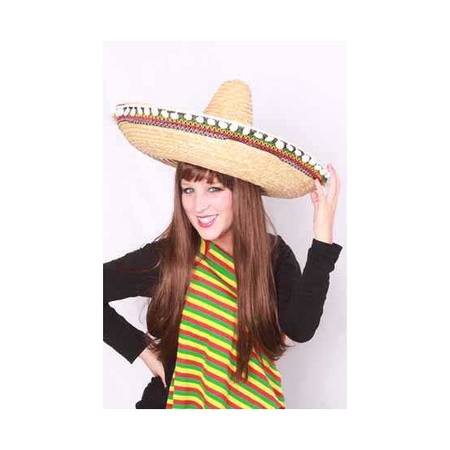 Sombrero verkleed hoed Cancun de luxe 55 cm