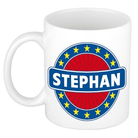 Stephan naam koffie mok / beker 300 ml