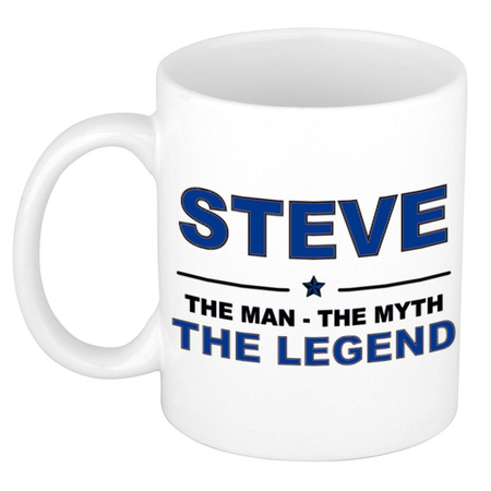 Steve The man, The myth the legend name mug 300 ml