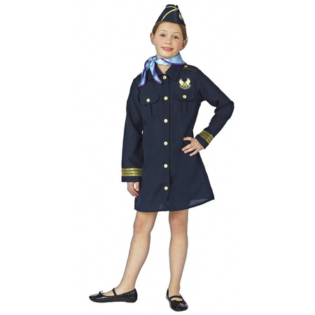 Stewardess costume for girls